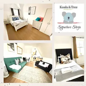 Koala & Tree - 2 Bedroom In Centre - Short Lets & Serviced Apartment